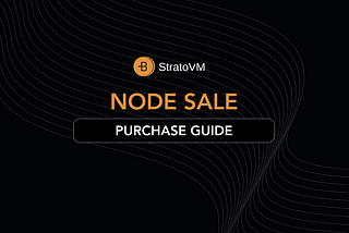 Your Complete Guide to Purchasing StratoVM Nodes