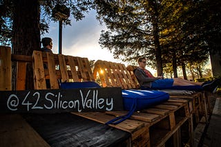 Silicon Valley swimming at 42 Piscine
