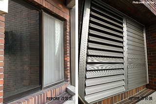 Windows with adjustable blinds