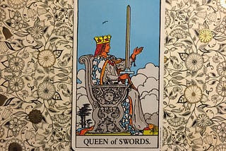 QUEEN OF SWORDS.