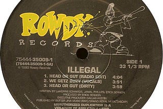 Arista Records Album Discography, Part 24: Rowdy Records