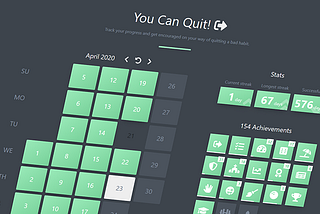 You Can Quit! …with the help of Vue and Dexie