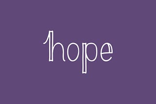 Advent: Hope & the Prophets’ candle.