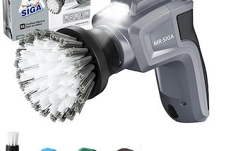 Waterproof Rechargeable Spin Scrubber