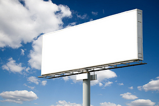 Рекламные щиты — самый востребованный вид наружной рекламы