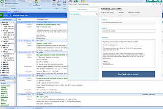 Basic email compose screen