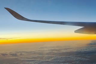 Inflight Musings: Chasing Sunsets