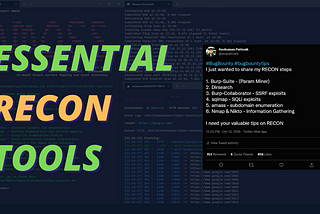 Essential RECON Tools