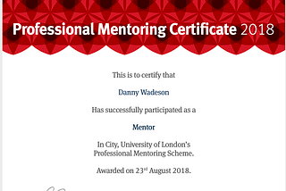 Mentoring: It’s Not What You Think