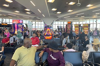 Notes from Las Vegas Airport