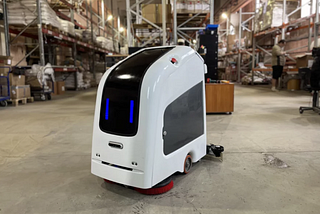 How we built an automatic scrubber dryer from scratch with our own funds