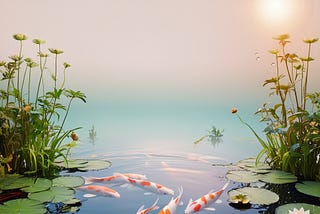 Koi pond