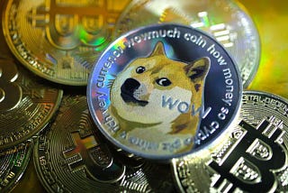 Dogecoin is on a run, has escaped the yard, and is headed to the moon!
