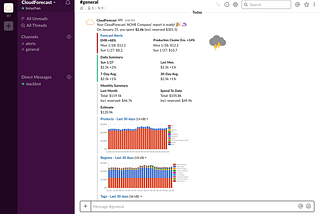 New Features: Send AWS Cost Reports via Slack and Other Shiny New Features.