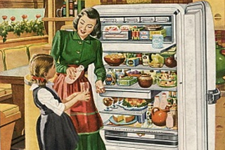 How did refrigerators enter our kitchenscape?