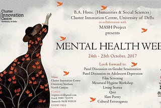 #Event Update: Mental Health Week