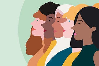 an illustration of a group of diverse women. copyright: IPPF