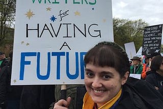 How to make a sturdy, rain-proof protest sign