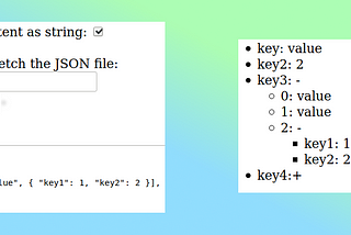 Create a Simple JSON Viewer for your Web Application