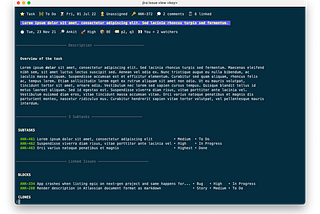 JiraCLI: Interactive command line for Atlassian Jira reached v1.0.0