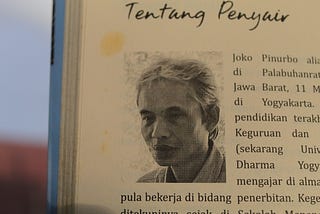 (1) Duka Sastra di Penghujung April: Joko Pinurbo