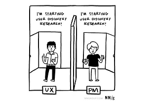 UX and PM working in silos and doubling-up efforts (Photo credit: nngroup.com)