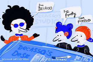Decasso Design Giggles Comics @ 2024