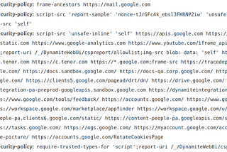 Content Security Policy (CSP) 😇