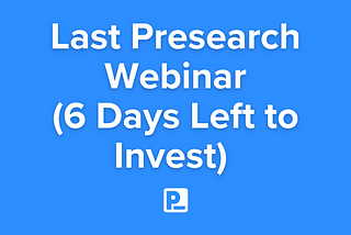 Last Webinar Before Wefunder Close: Wed, Jun 25 10AM PST