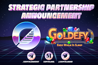 CapitalDAO Invests in GoldeFy