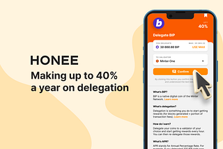 Staking with Honee App
