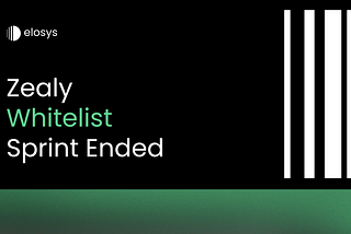 Zealy Whitelist Sprint Ended: Thank You for Your Incredible Support!