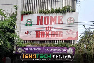 Boxing Signboard Gym Signboard