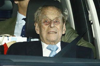 Prince Philip gets defrosted every morning