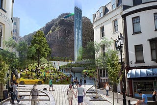 SNOW HILL GARDENS REGENERATION, ST HELIER, JERSEY