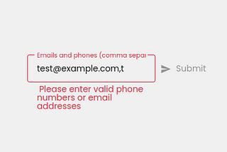 Validating Multiple Email Addresses and Phone Numbers Separated by Commas in Angular Forms