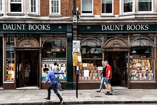 Egy kiszámítható legenda: a londoni Daunt Books