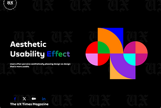 Graphical banner design showing how users perceive aesthetic designs