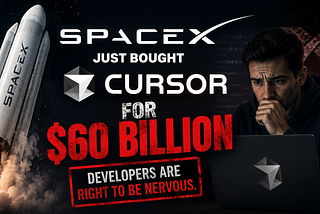 SpaceX Just Bought Cursor for $60 Billion. And Developers Are Right to Be Nervous.
