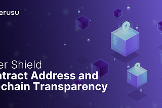 Suter Shield contract address and on-chain transparency
