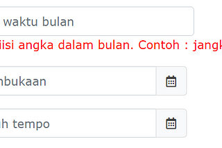 Custom Message on Add Page: Show Note Below Input Field