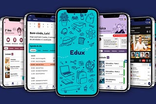 Edux, uma nova experiência no ensino remoto — Estudo de caso de UX