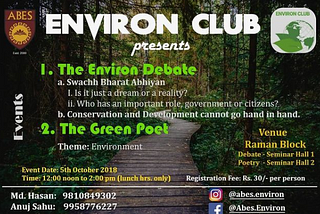 This is how my college implements Green Tech