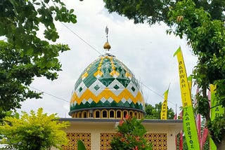 Kubah Masjid Panel Qoobah