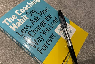 Book review: The Coaching Habit by Michael Bungay Stanier