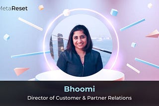 Bhoomi Padhiyar, Director of Customer & Partner Relations