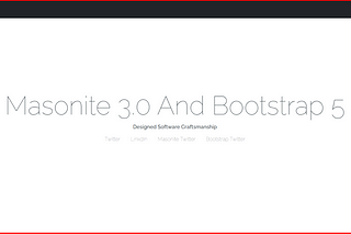 How to Install Bootstrap 5 in Masonite 3