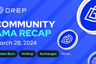 DREP Community AMA Recap