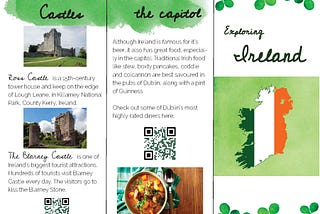 Exploring Ireland- an interactive pamphlet