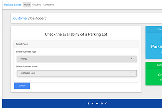 Parking-Street: A Smart Parking System